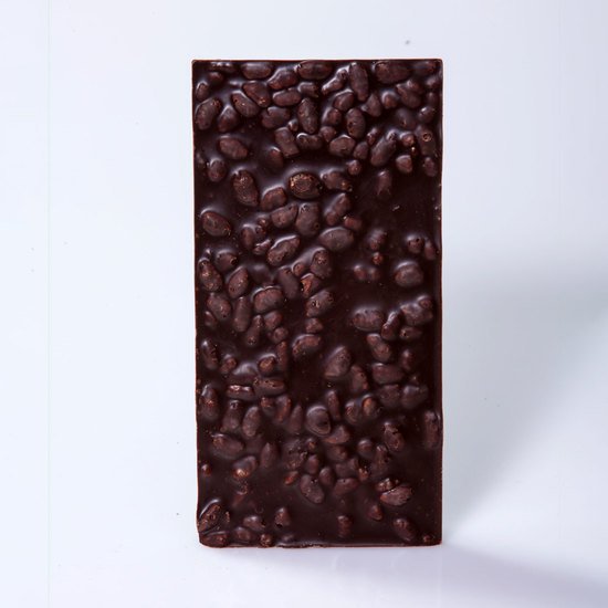 Tablette Chocolat Noir 60% Riz soufflé 75g