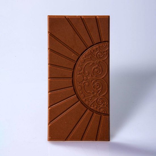Tablette Chocolat Lait 45% Pure Origine Cameroun Sans Sucres 75g