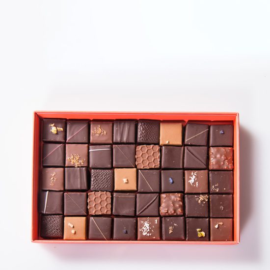 Reine Astrid Assortiment Chocolats Noir & Lait 40 chocolats - 255g