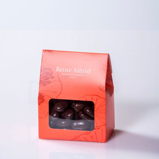 Reine Astrid Amandes Chocolat Noir 200g