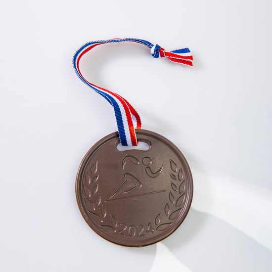 Médaille Jeux Olympiques Chocolat Lait, Athlétisme Médaille Jeux Olympiques Chocolat Lait, Athlétisme