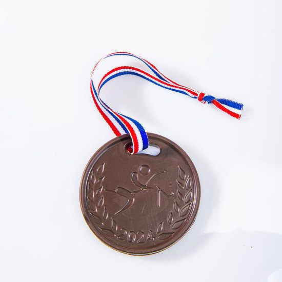 Médaille Jeux Olympiques Chocolat Lait, Equitation Médaille Jeux Olympiques Chocolat Lait, Equitation