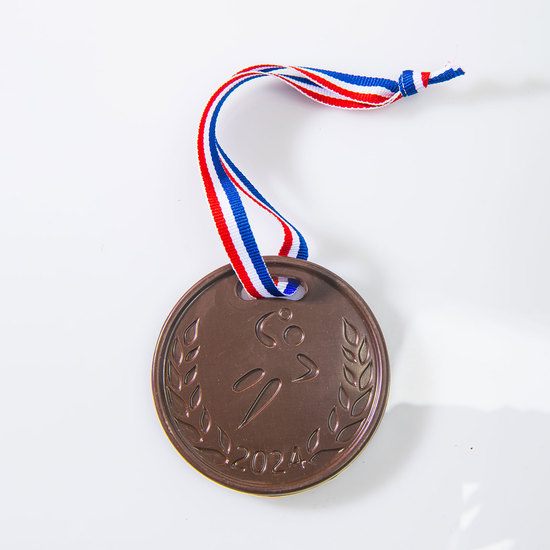 Médaille Jeux Olympiques Chocolat Lait, Handball Médaille Jeux Olympiques Chocolat Lait, Handball
