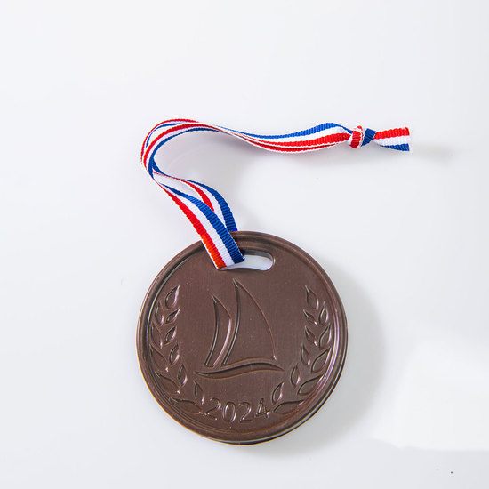 Médaille Jeux Olympiques Chocolat Lait, Voile Médaille Jeux Olympiques Chocolat Lait, Voile
