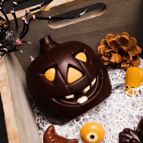 Reine Astrid Citrouille Chocolat Halloween 125g Reine Astrid Citrouille Chocolat Halloween 125g