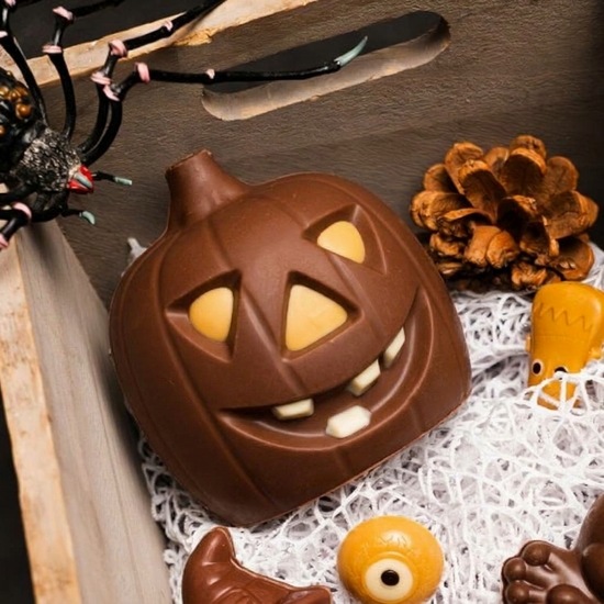 Reine Astrid Citrouille Chocolat Lait Halloween 125g