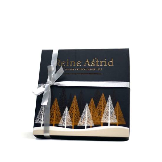 Reine Astrid Coffret Chocolats Noir & Lait Ephémère 16 Chocolats