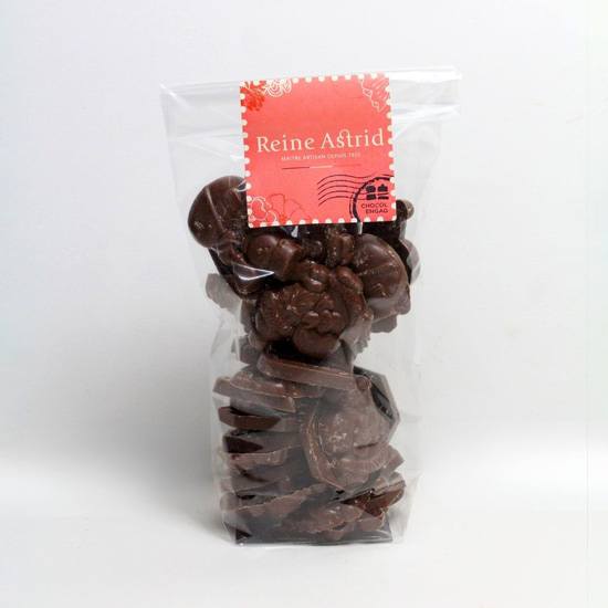 Reine Astrid Friture de Noël Chocolat Lait 180g Reine Astrid Friture de Noël Chocolat Lait 180g