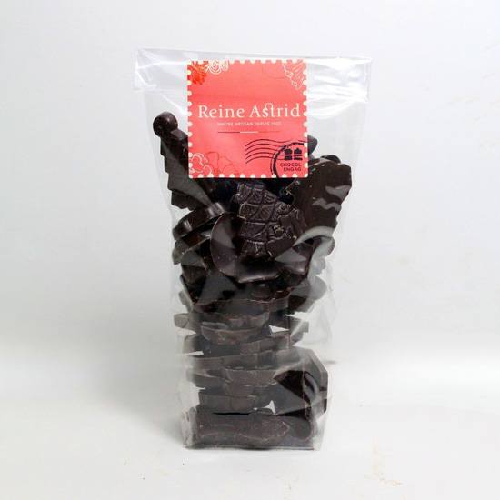 Reine Astrid Friture de Noël Chocolat Noir 180g Reine Astrid Friture de Noël Chocolat Noir 180g
