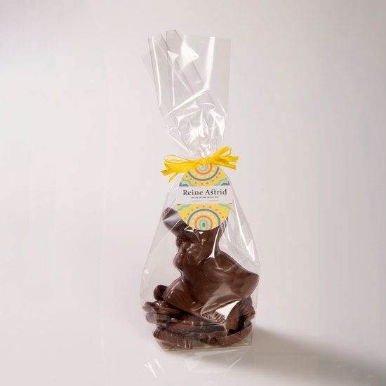 Reine Astrid Sujet de Pâques Chocolat Lait, Moyen 130g