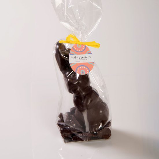 Reine Astrid Sujet de Pâques Chocolat Noir, Grand 180g