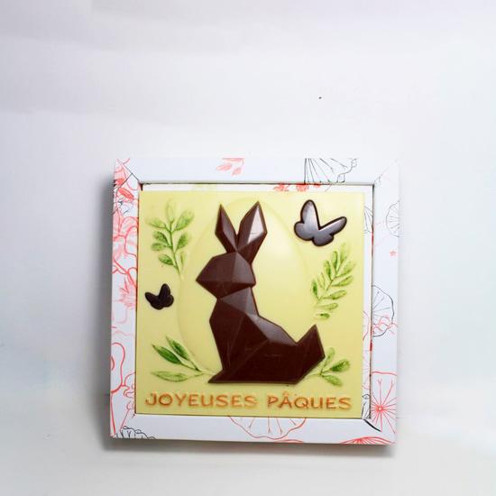 Reine Astrid Médaillon de Pâques Chocolat Blanc 130g