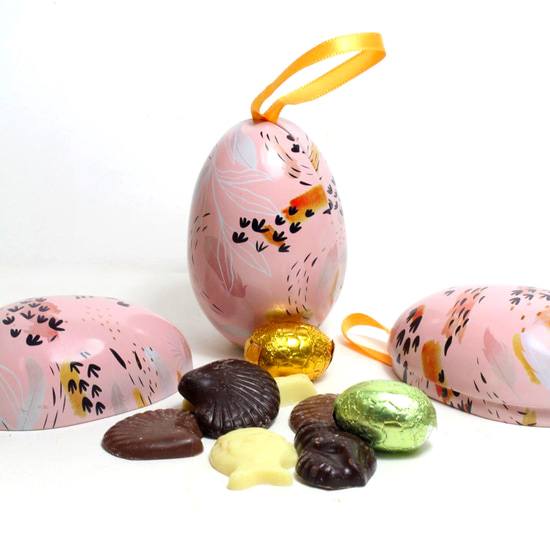 Oeuf Surprise de Pâques Oeuf métal de 60g