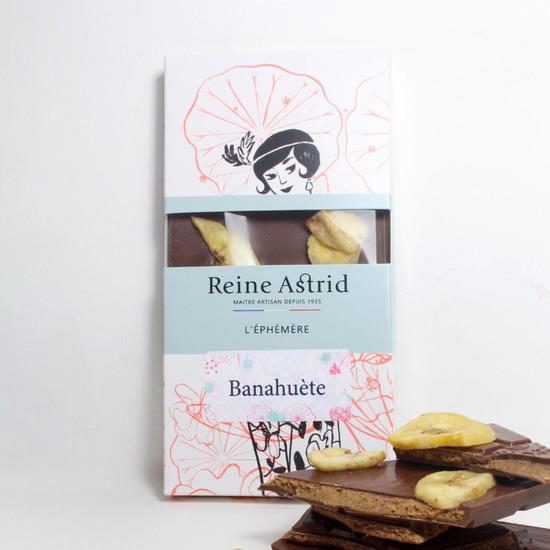 Tablette Chocolat Lait 40% Cacahuète Banane La Banahuète 75g